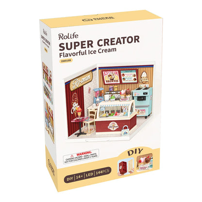 Flavorful Ice Cream - 3D Puzzle