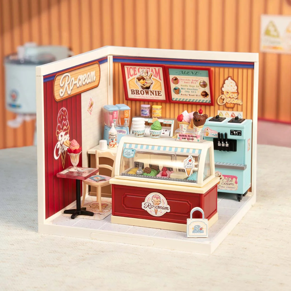 Flavorful Ice Cream - 3D Puzzle
