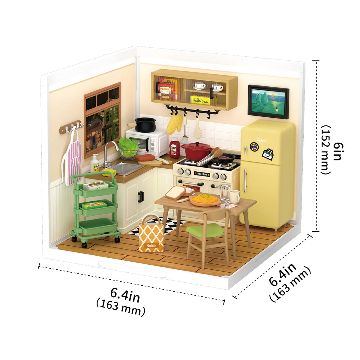 Happy Meals Kitchen - 3D Puzzle