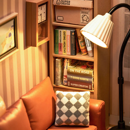 Cozy Living Lounge - 3D Puzzle