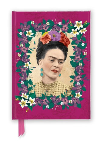 Frida Kahlo: Dark Pink - Foiled Journal