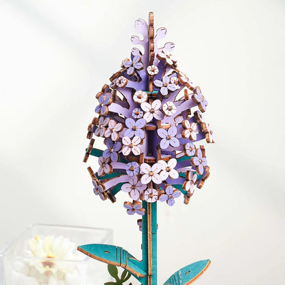 Lilac - 3D Wooden Puzzle