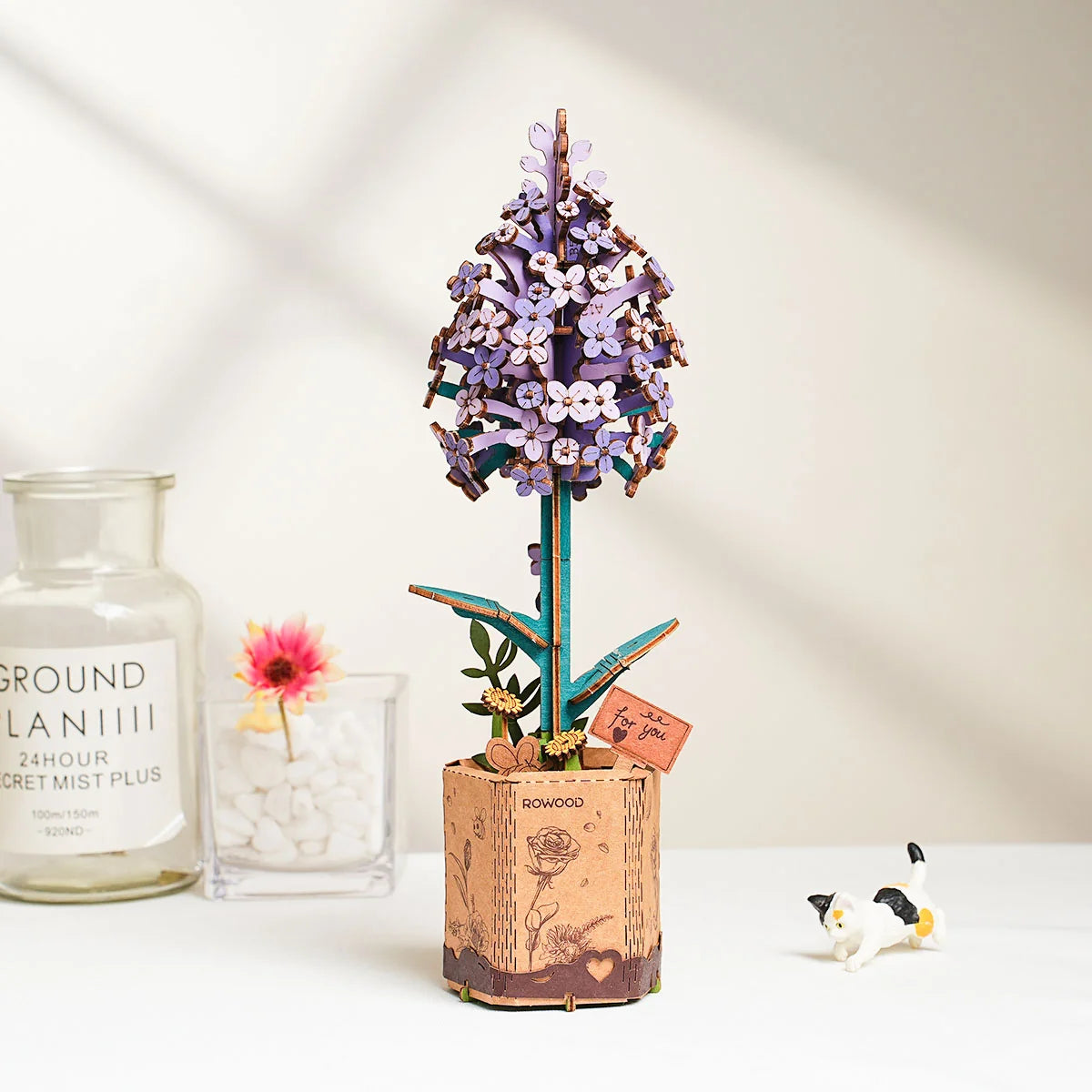 Lilac - 3D Wooden Puzzle