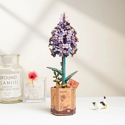 Lilac - 3D Wooden Puzzle